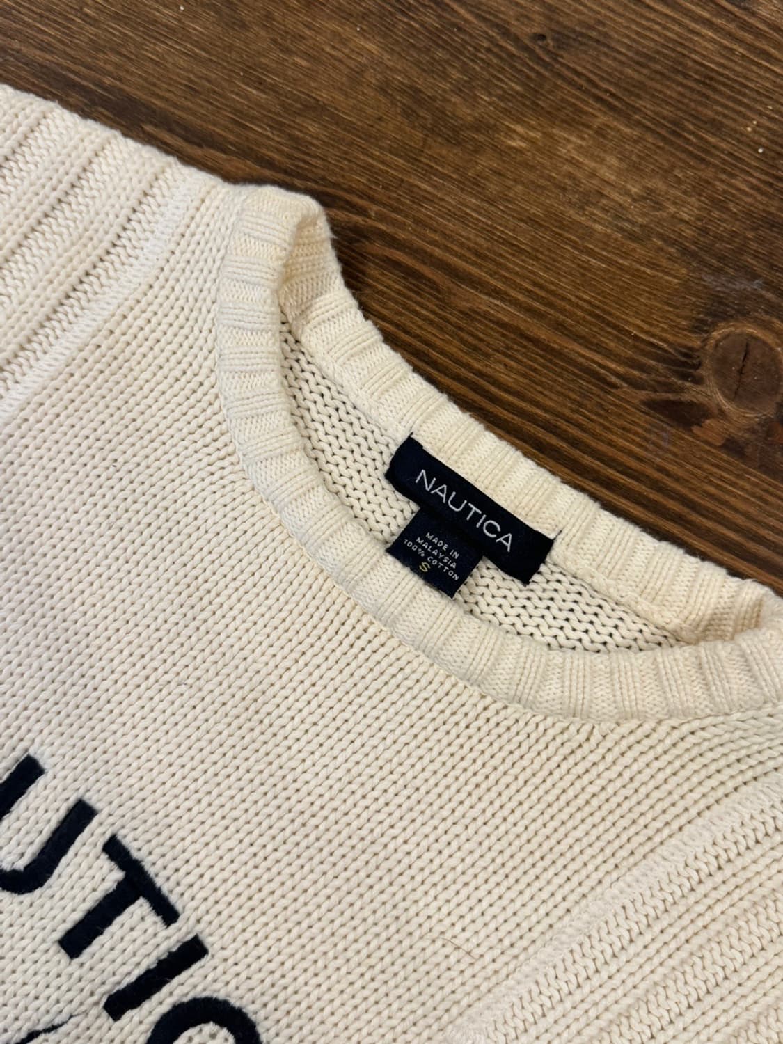 노티카 그래픽 니트 100 상품이미지5