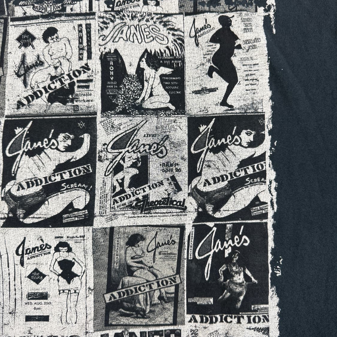 90s Janes Addiction 제인스어딕션 앨범 포스터 티셔츠 상품이미지7