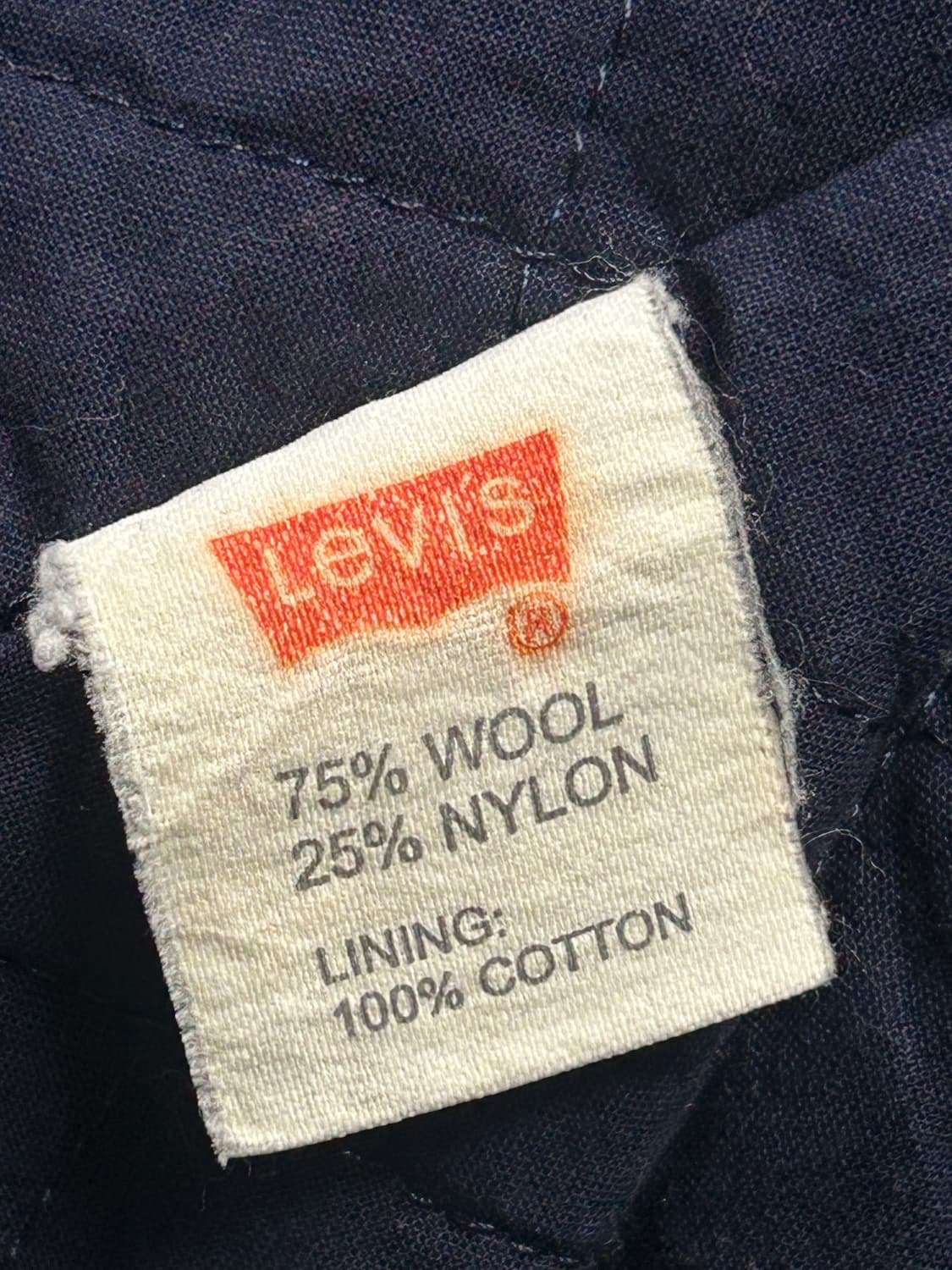 빈티지 리바이스 화이트 탭 울 트러커 자켓 상품이미지9