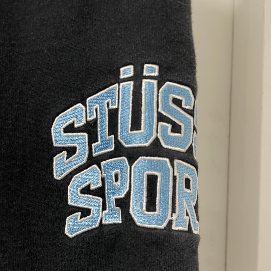 스투시 스포츠 트레이닝 팬츠 블랙 XL 상품이미지4