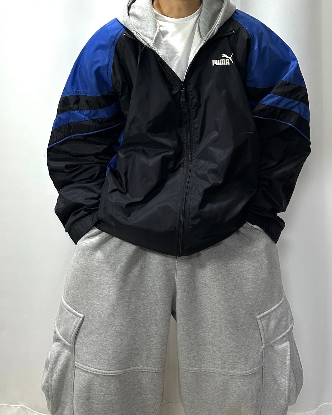 Puma 퓨마 올드스쿨 배색 바람막이  상품이미지2