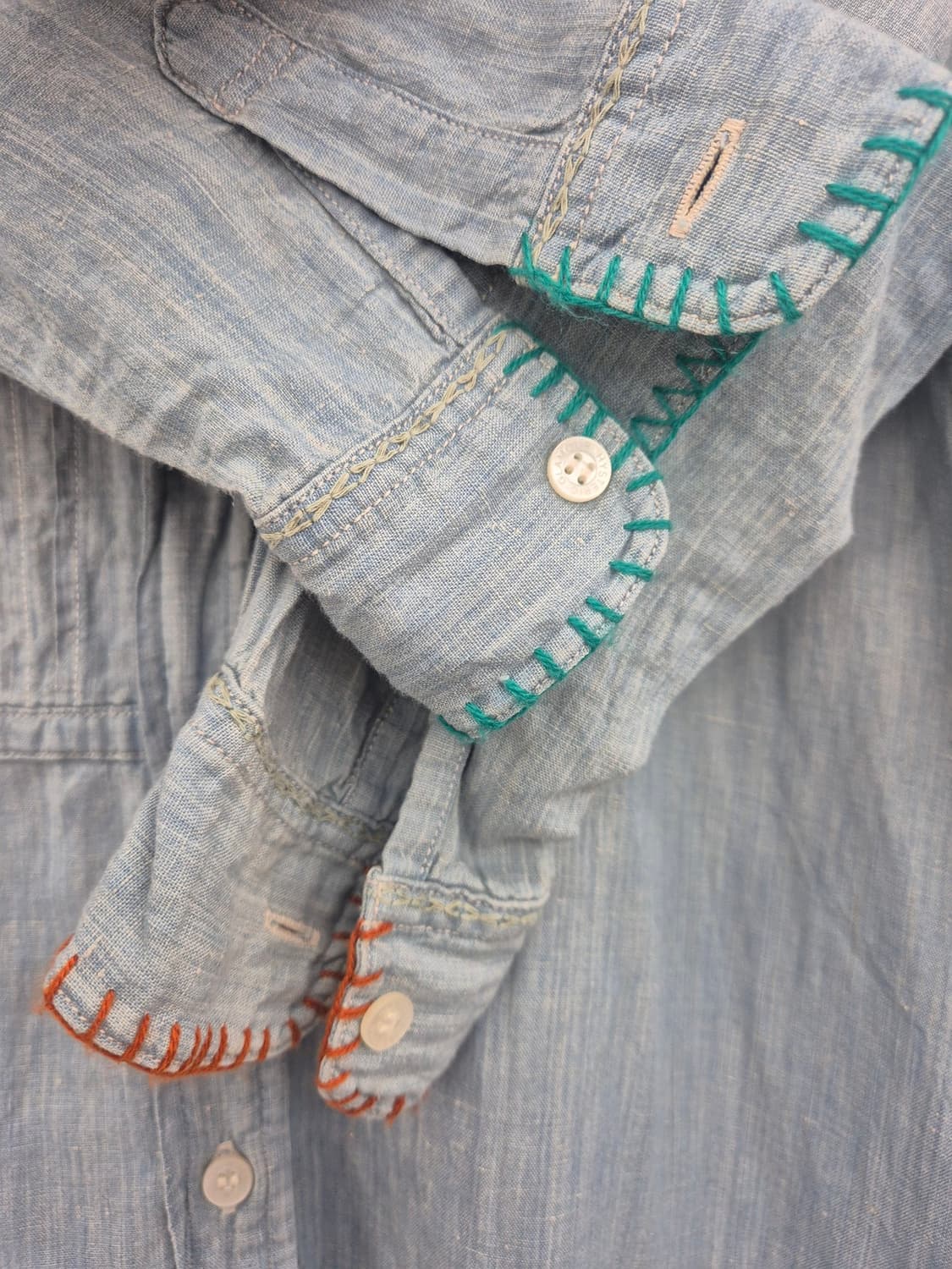 Hysteric glamour Denim long shirt  상품이미지5