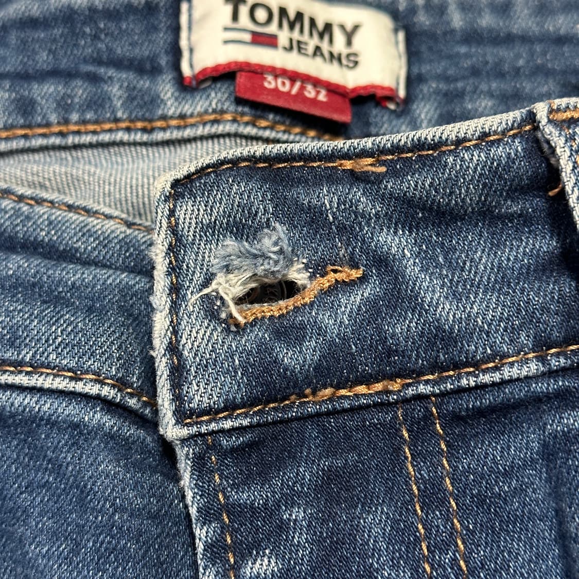 타미 진스 슬림 테이퍼드 데님 팬츠 상품이미지8