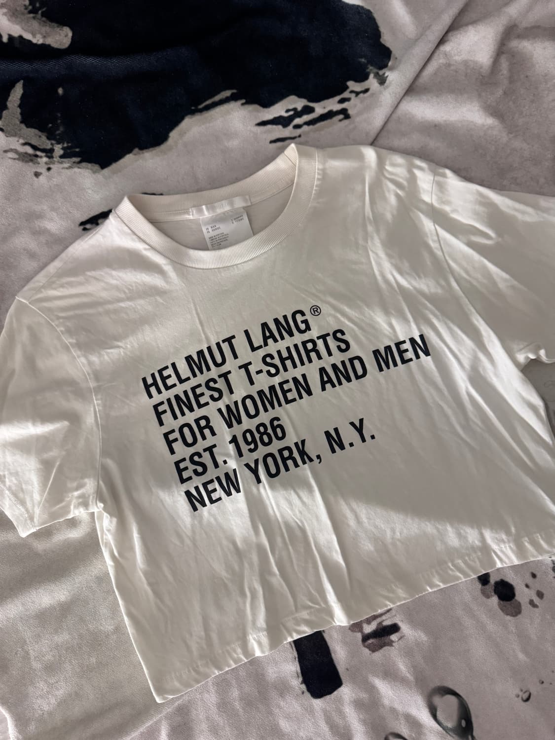 Helmut lang 헐뮤트랭 반팔티셔츠 상품이미지2