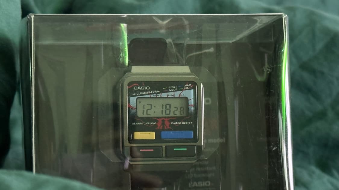 카시오 X 기묘한 이야기 콜라보 시계 상품이미지2