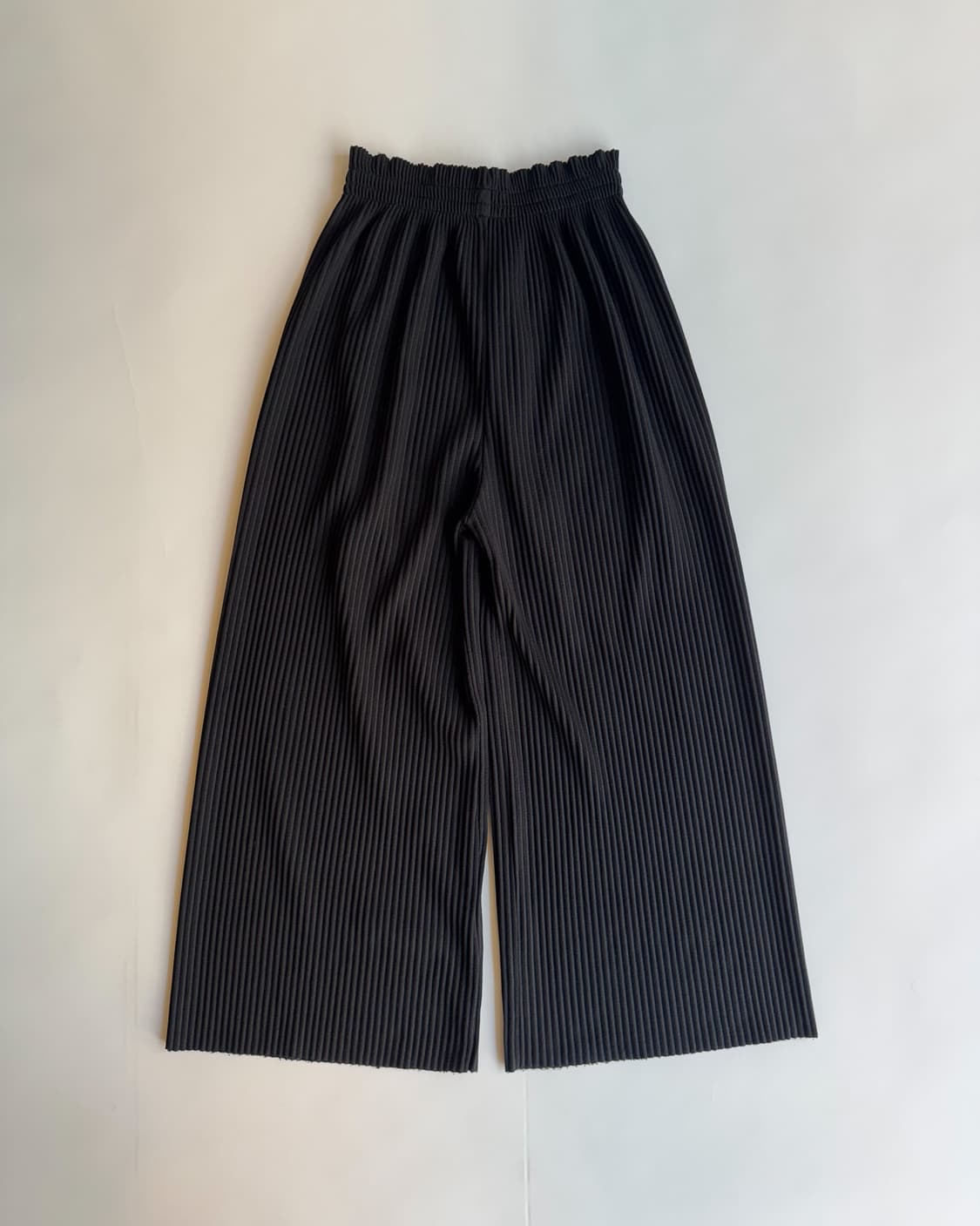 Black Pleated Wide Pants 상품이미지2