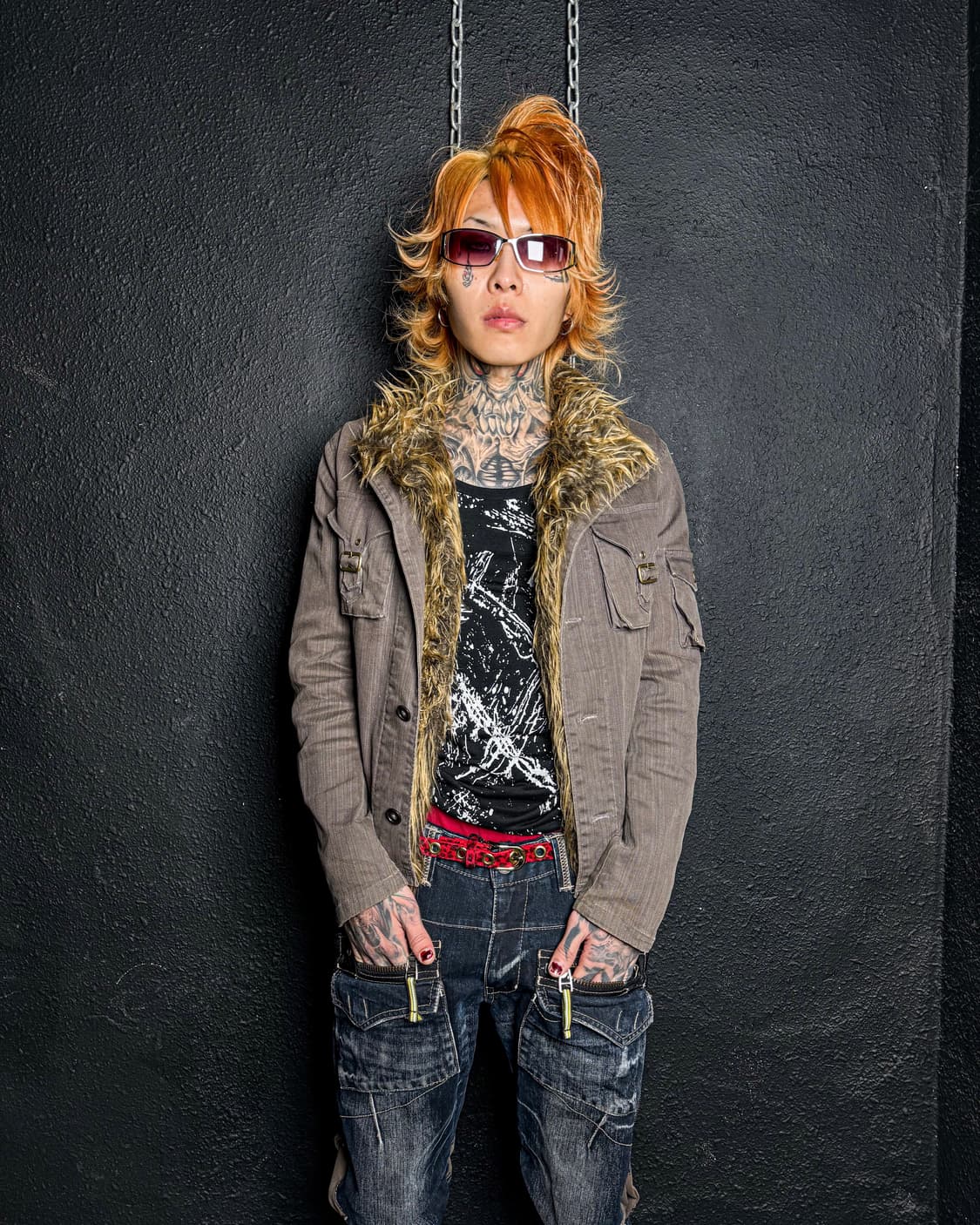 Fur Trim Military Jacket 상품이미지5