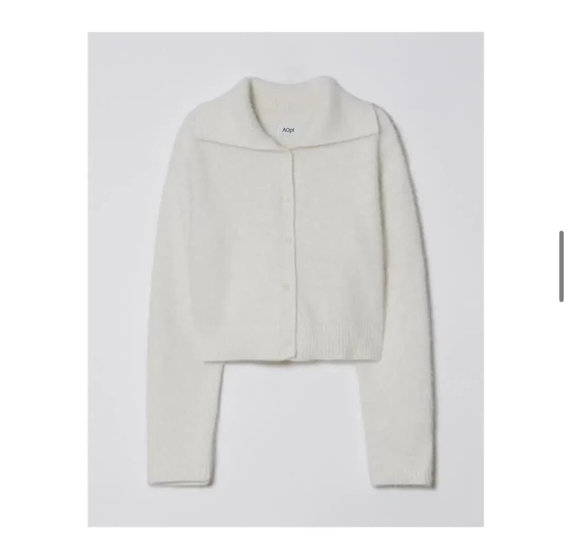 aopt 아옵트 앙고라 가디건 아이보리 S 상품이미지5