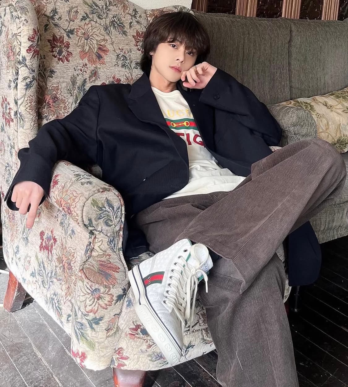 구찌 테니스 1977 스니커즈 미니GG 상품이미지3