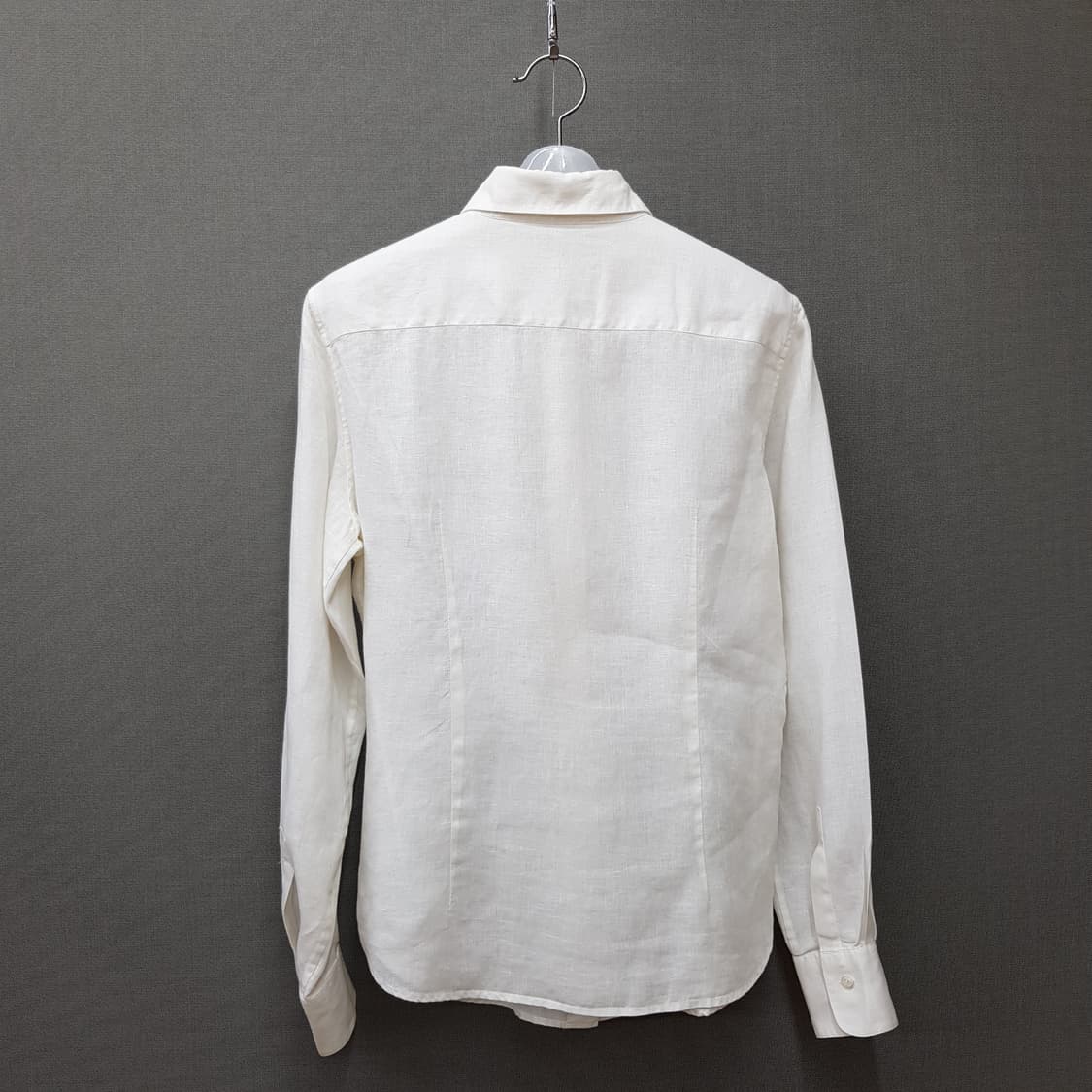 Loro Piana 로로피아나  린넨 클래식 화이트 셔츠 IT 44사이즈 상품이미지4