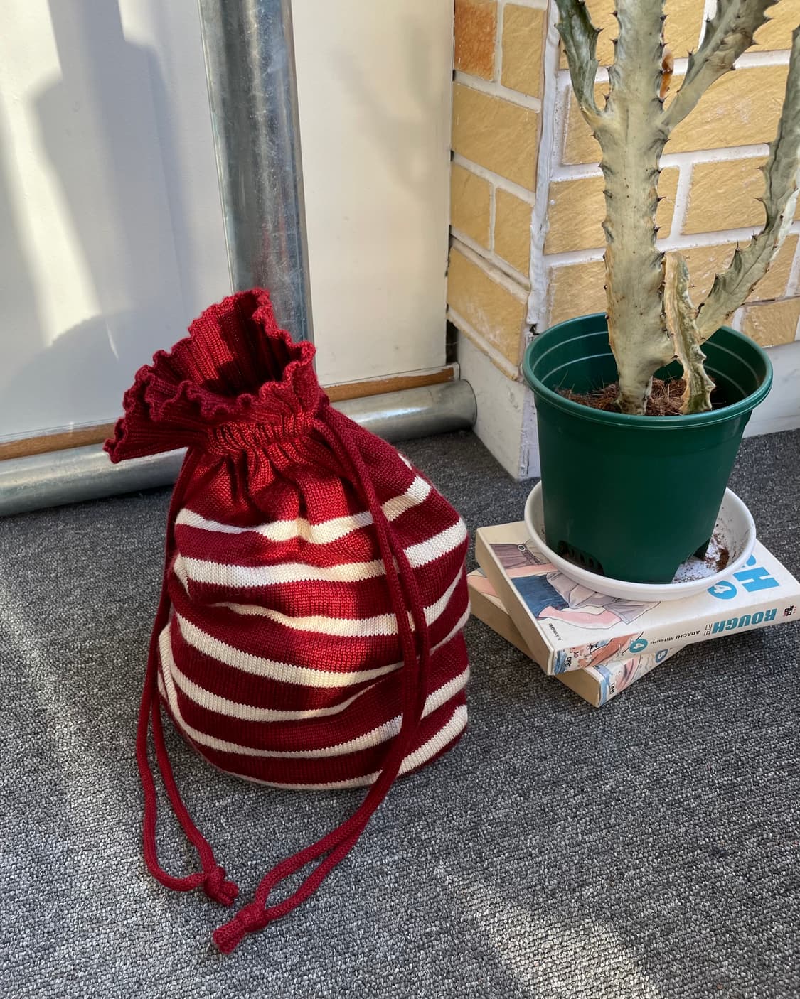 Knitted string bag 상품이미지1