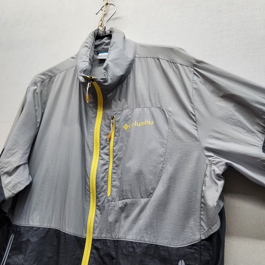 콜롬비아 배색 스트링 경량 바람막이 XL(XL) 상품이미지3