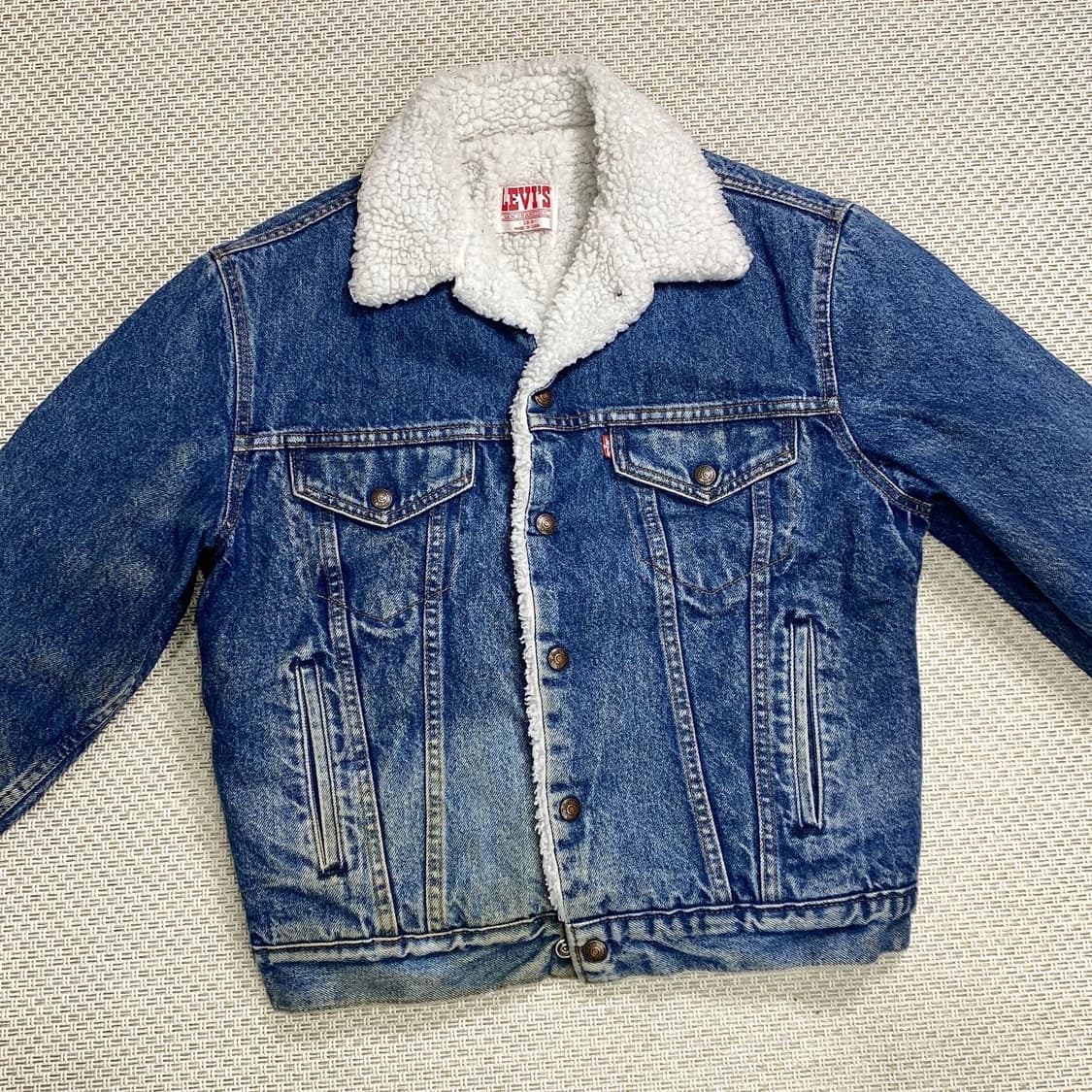 (95) 80’s 리바이스 데님 쉐르파 자켓 상품이미지2