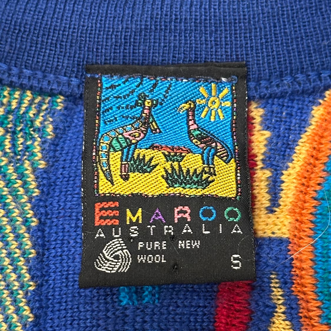 쿠지 니트 가디건 케이블 (S-M) 멀티컬러 상품이미지9