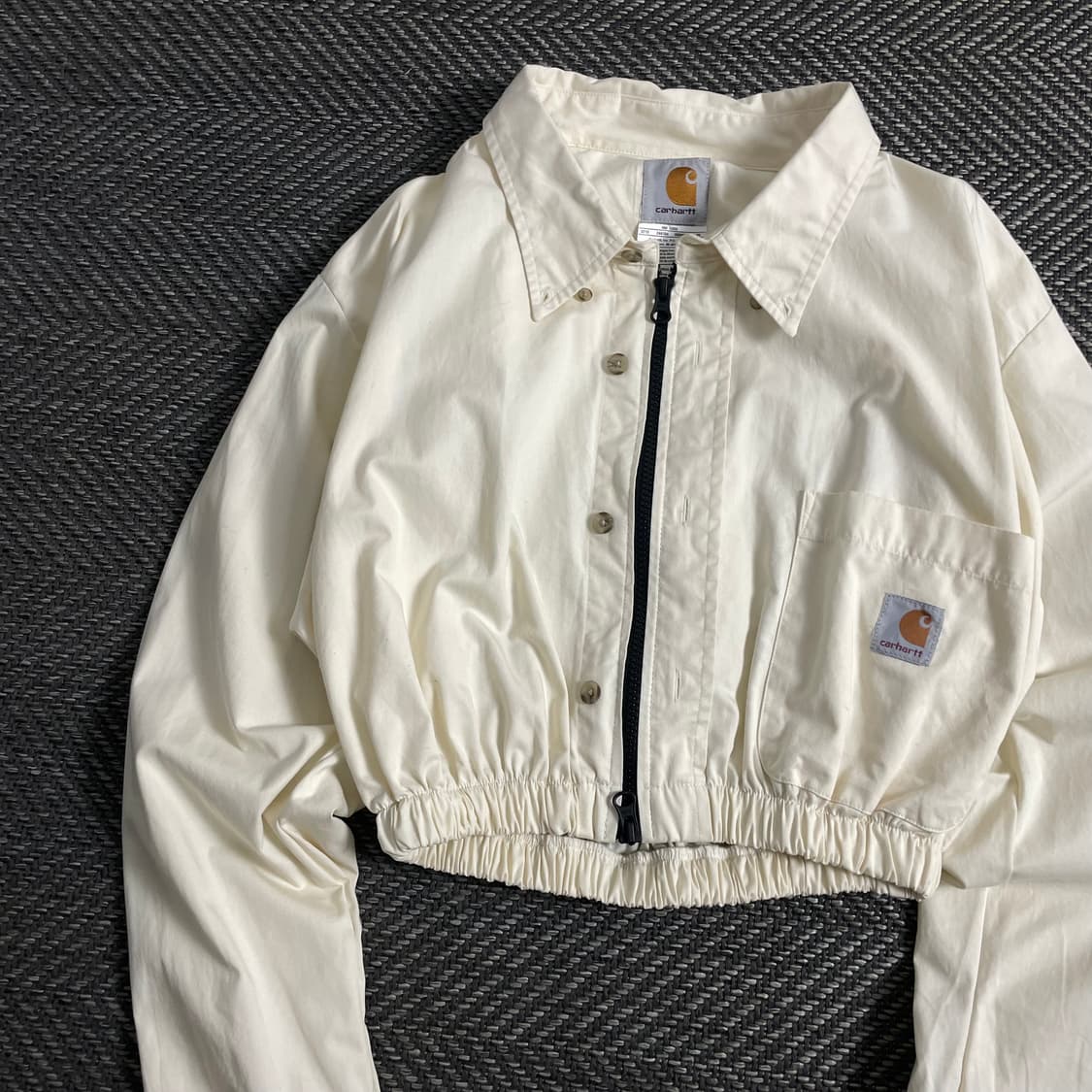 칼하트 리메이크 투웨이 크롭 셔츠 자켓o 3825 상품이미지3