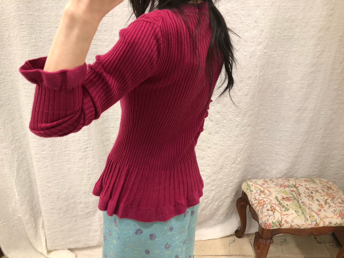 soft plum flow cardigan 상품이미지4