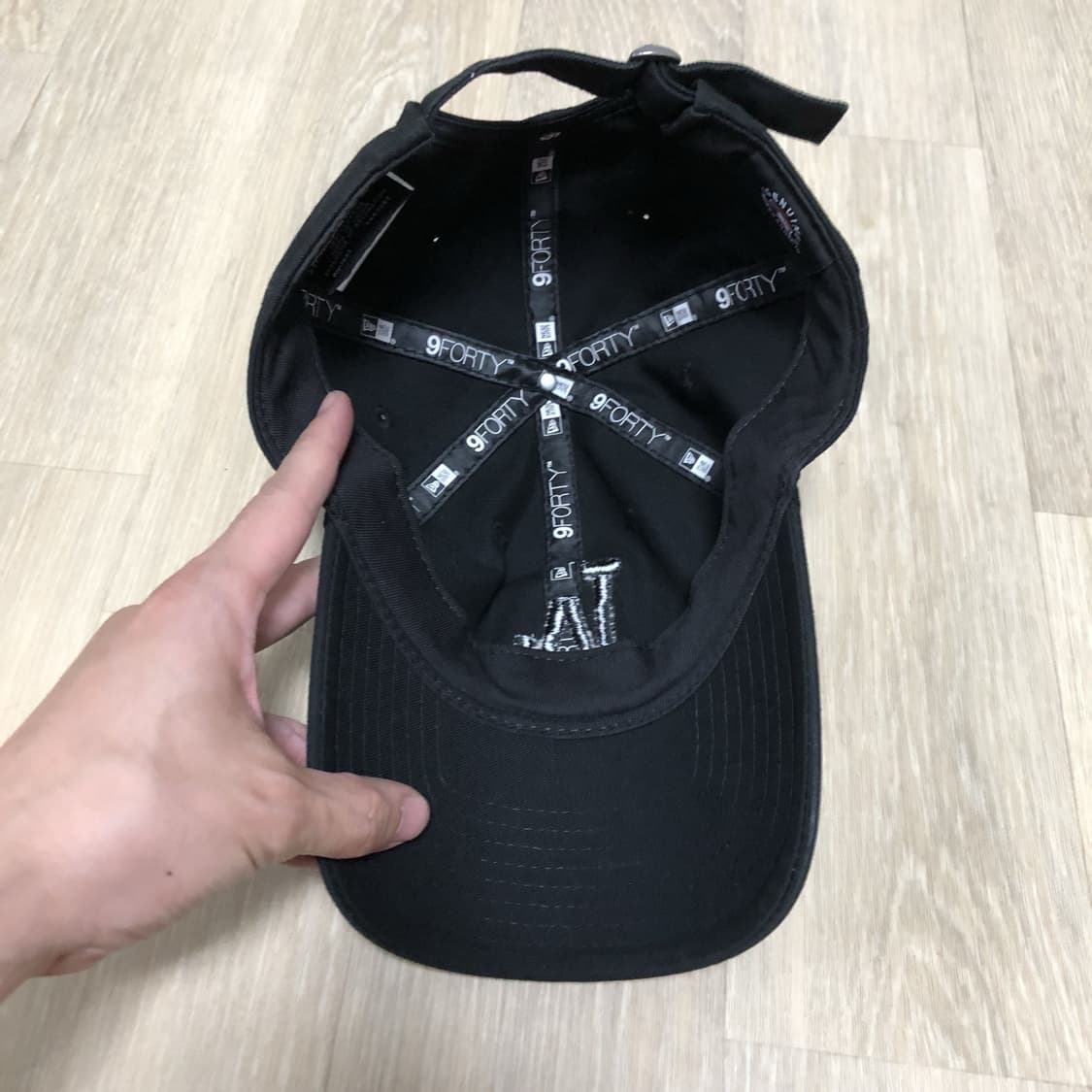 (OS) 뉴에라 NEW ERA LA 다저스 트리플 블랙 언스트럭처 볼캡 상품이미지7