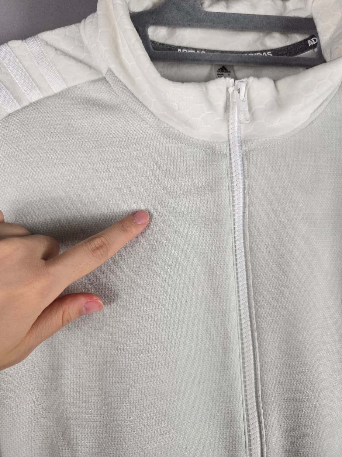 [무료배송]아디다스 3XL 남성 기모 하이브리드 집업 조끼 베스트 상품이미지4