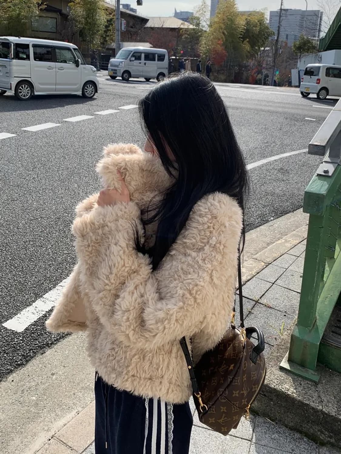 양톨 뽀글이 무스탕 상품이미지2