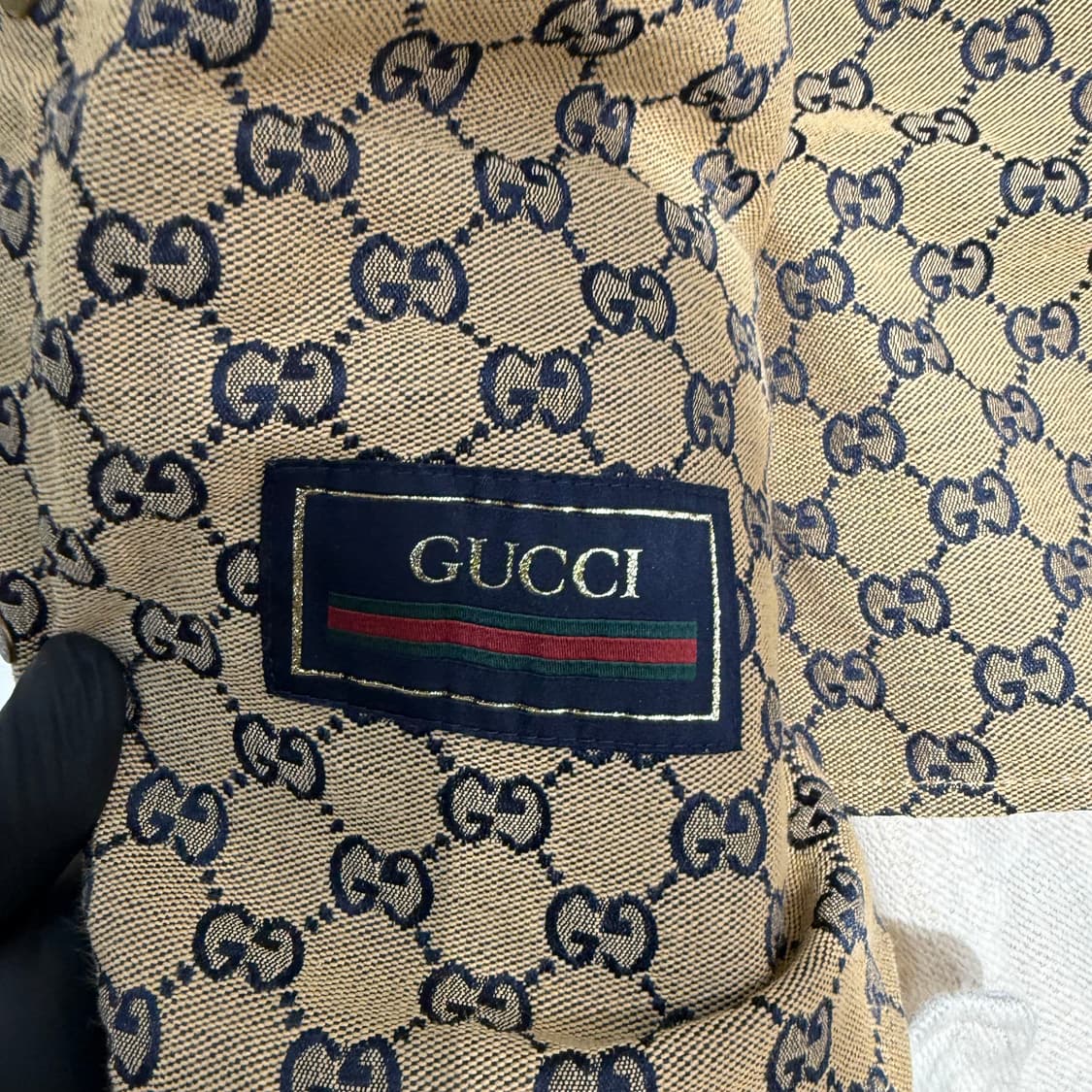 (48) 구찌 gg 점보 트러커 자켓 상품이미지4