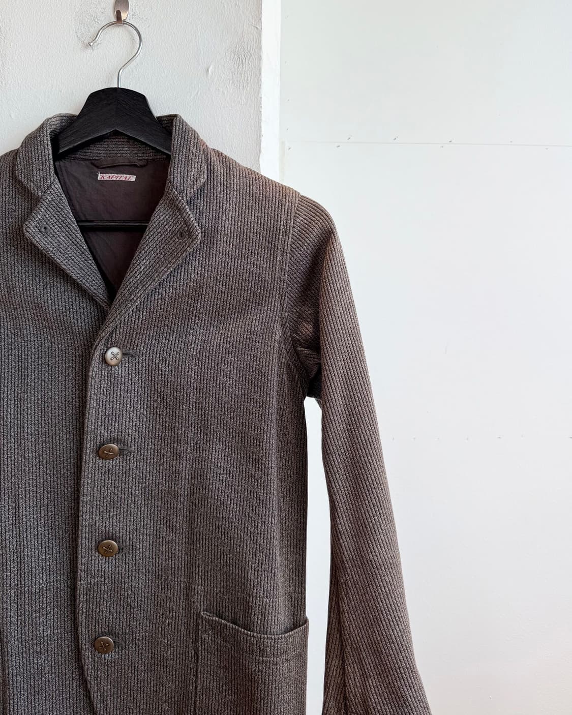 캐피탈 브라운 코듀로이 4b 블레이저 자켓  상품이미지5