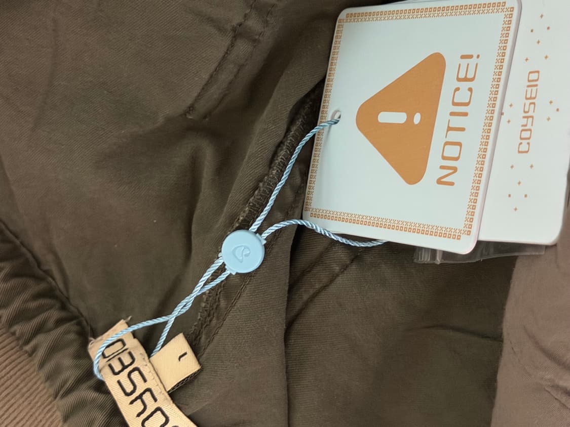 코이세이오 플로우 폴드 팬츠 카키 1사이즈 상품이미지2