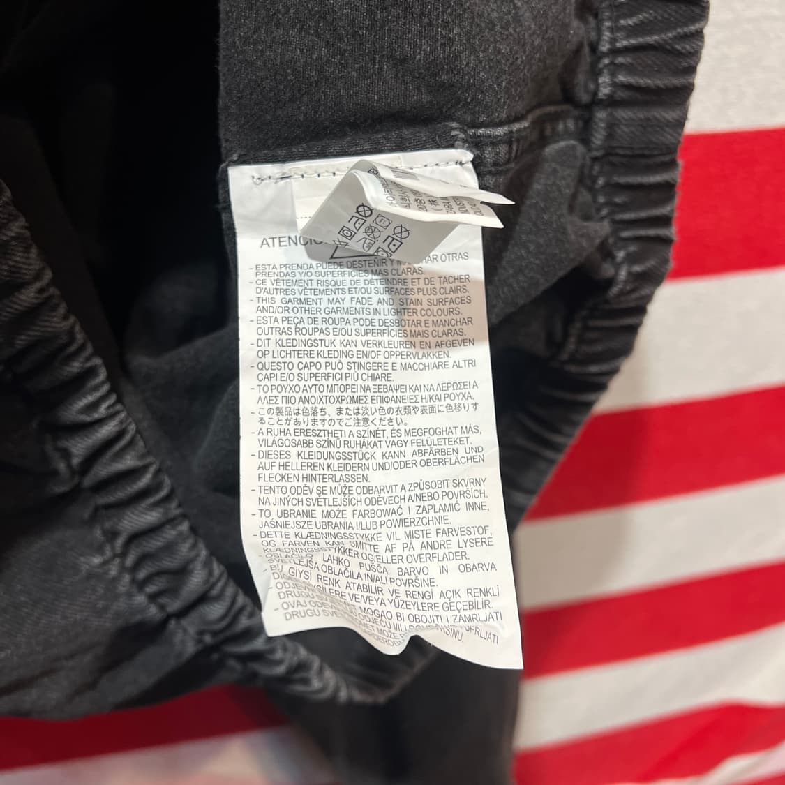 자라 워싱 크롭 후드집업 상품이미지4