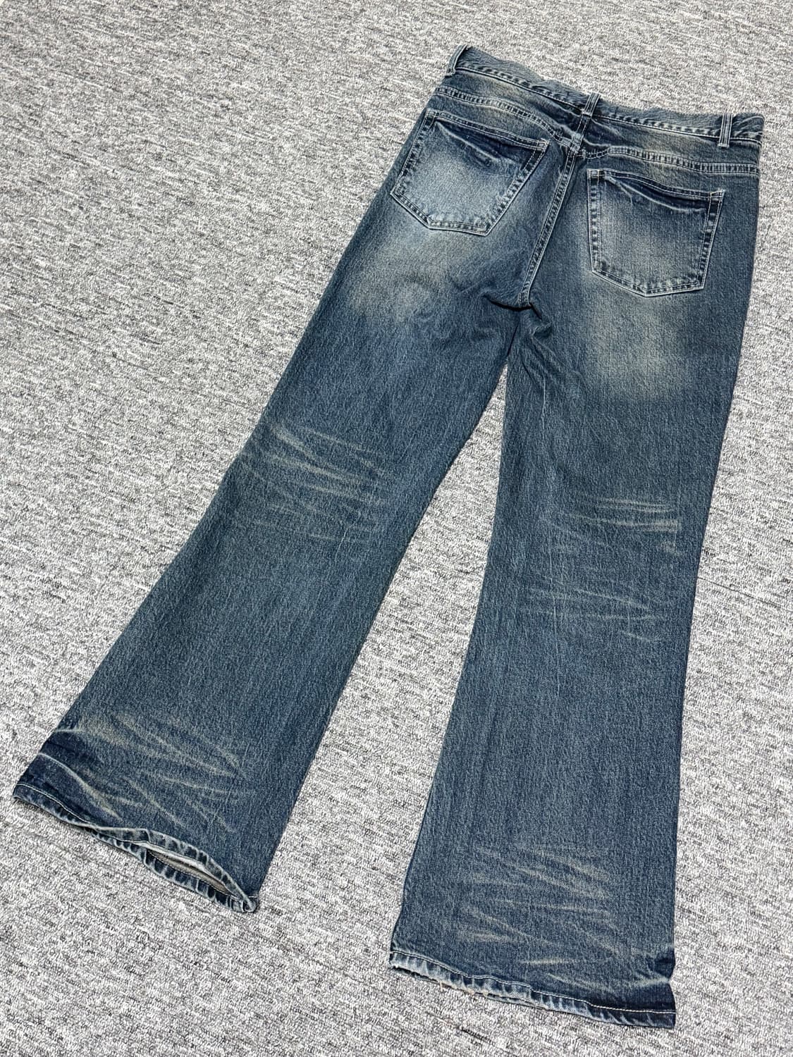 기철 DARK EYE BOOT CUT JEANS (INDIGO) 상품이미지2