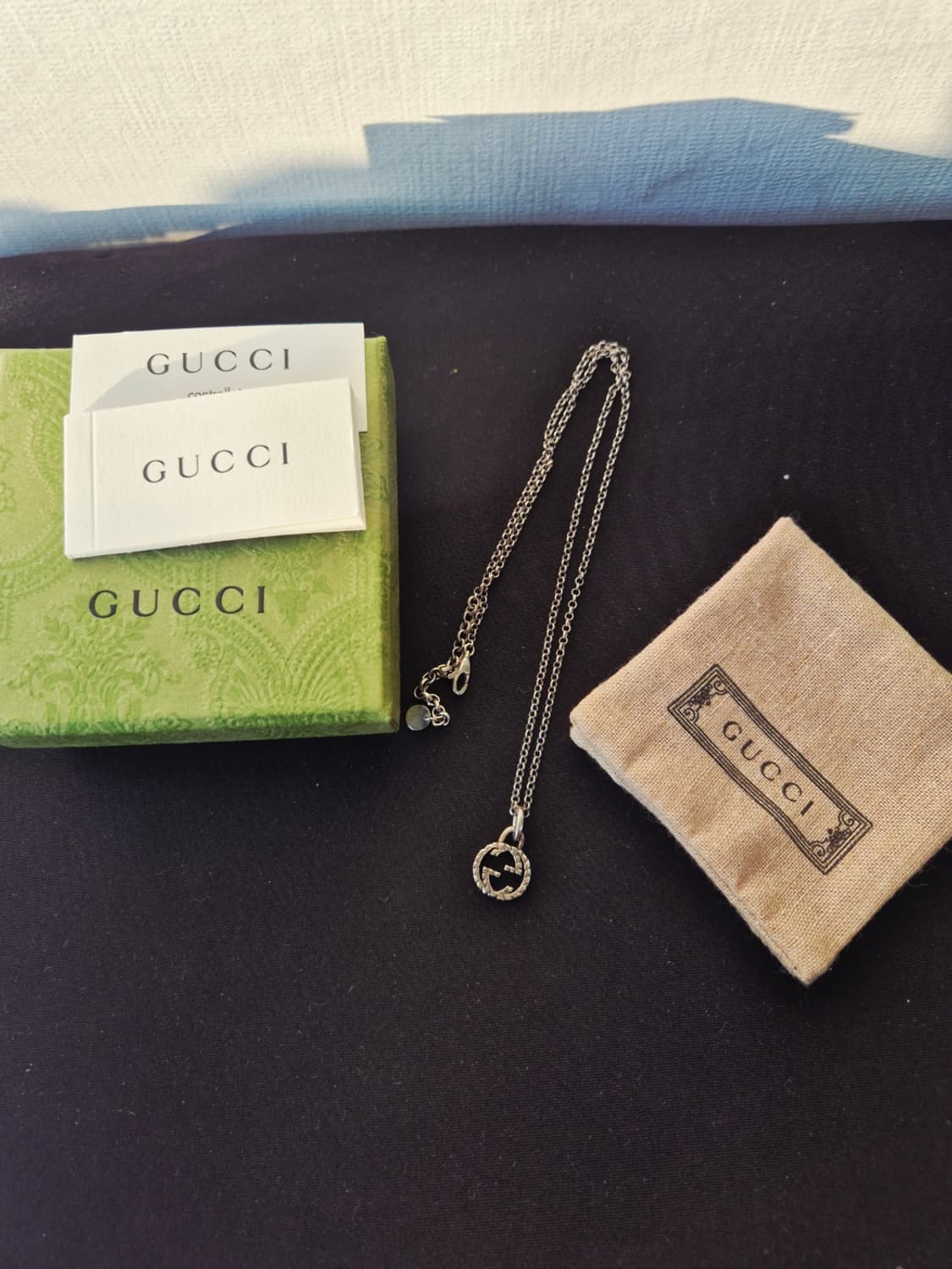 구찌 인터로킹 목걸이 상품이미지1