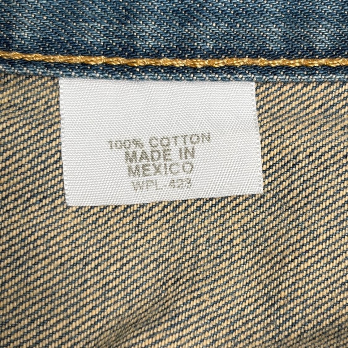 LEVI'S 501 버튼플라이 라이트 워싱진 34X32 상품이미지5