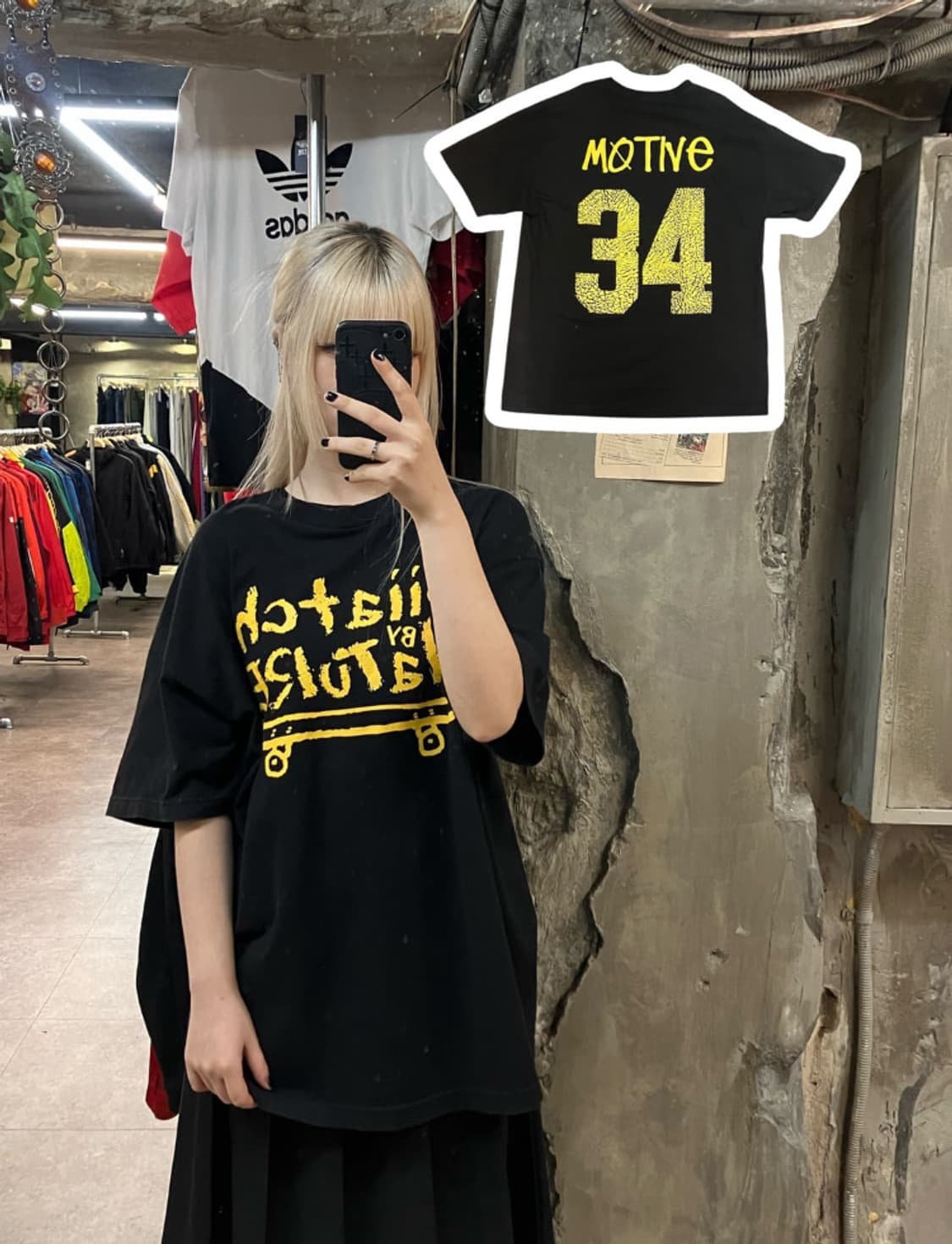 ALSTYLE 반팔 블랙 XL #csz3205 상품이미지1