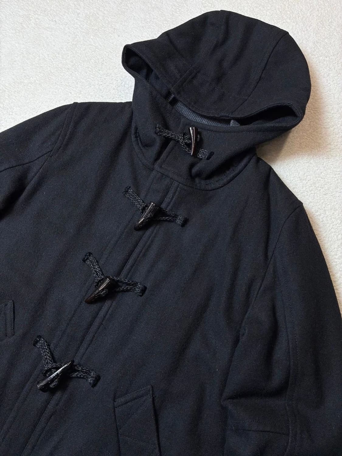 게스 10's 유틸리티 피쉬테일 울 후디 더플 자켓 PN6743 상품이미지2