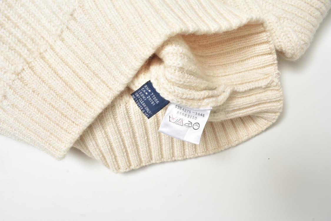 90S 타미힐피거 헤비 울 니트 스웨터 L N3238 상품이미지6