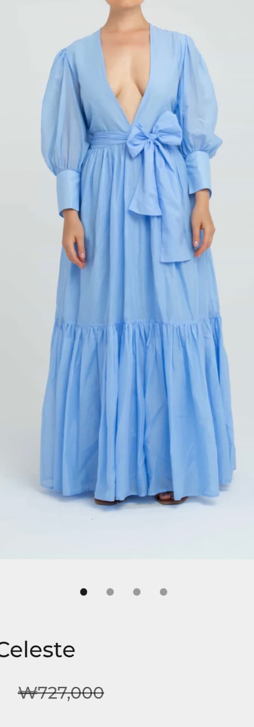 새상품)이태리 LAVI 라비꾸뛰르 맥시 원피스 상품이미지1