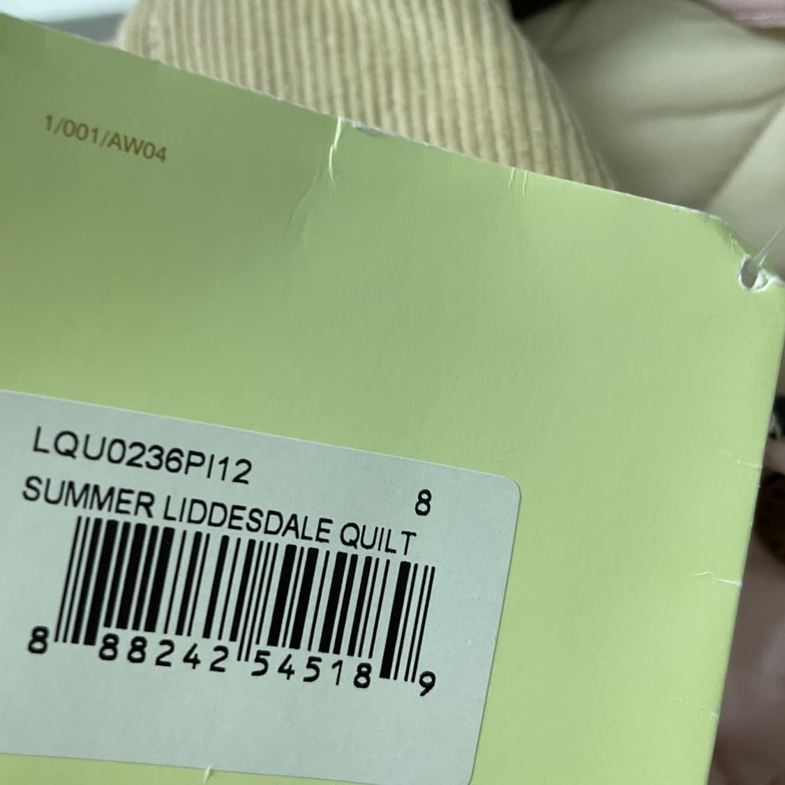 바버 퀄팅 핑크 자켓 새상품 34(W) 상품이미지5