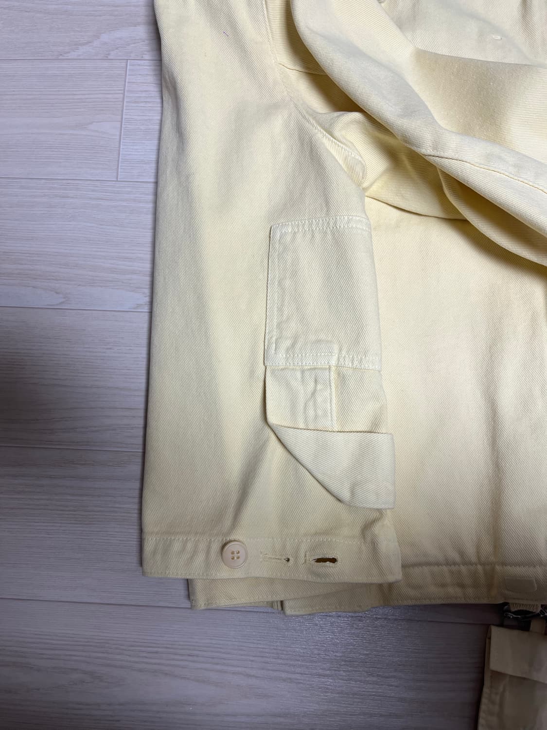 [EE] GARMENT DYED BLOUSON / L.Yellow (M) 상품이미지10