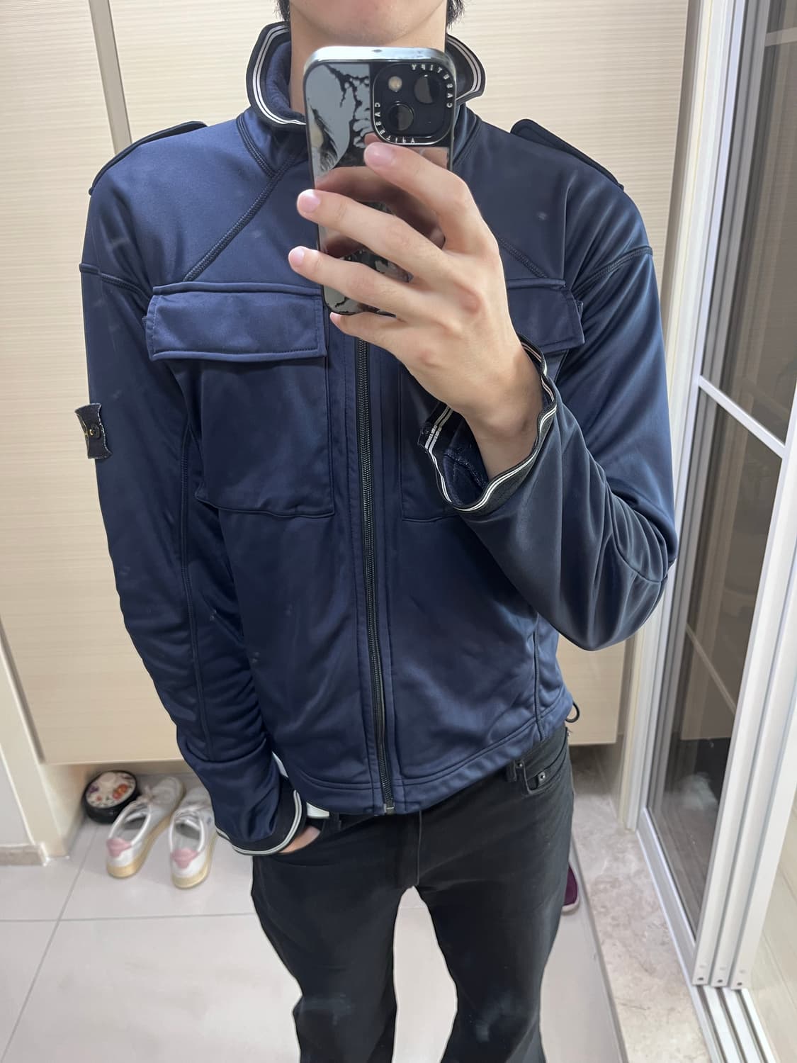 [s] 스톤아일랜드 네이비 집업 상품이미지2