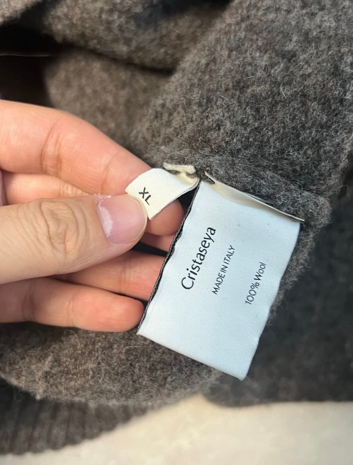 크리스티세야 펠티드 울 니트 xl 상품이미지6