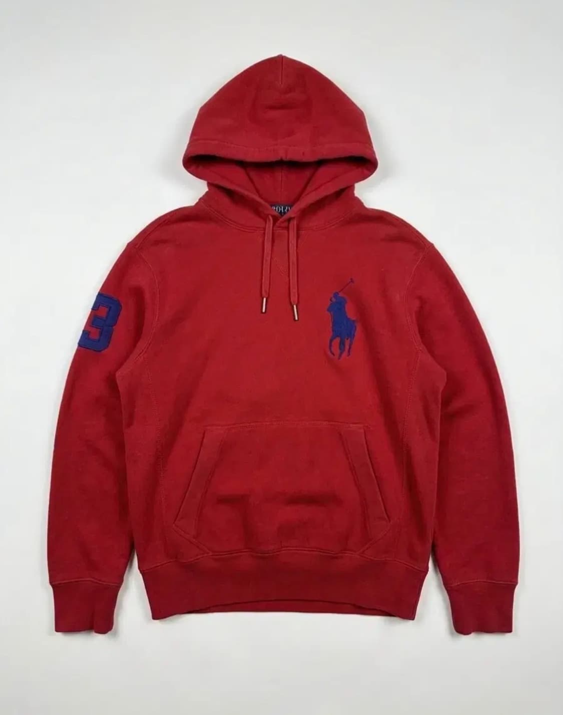 폴로 빅포니 레드후드티 상품이미지1