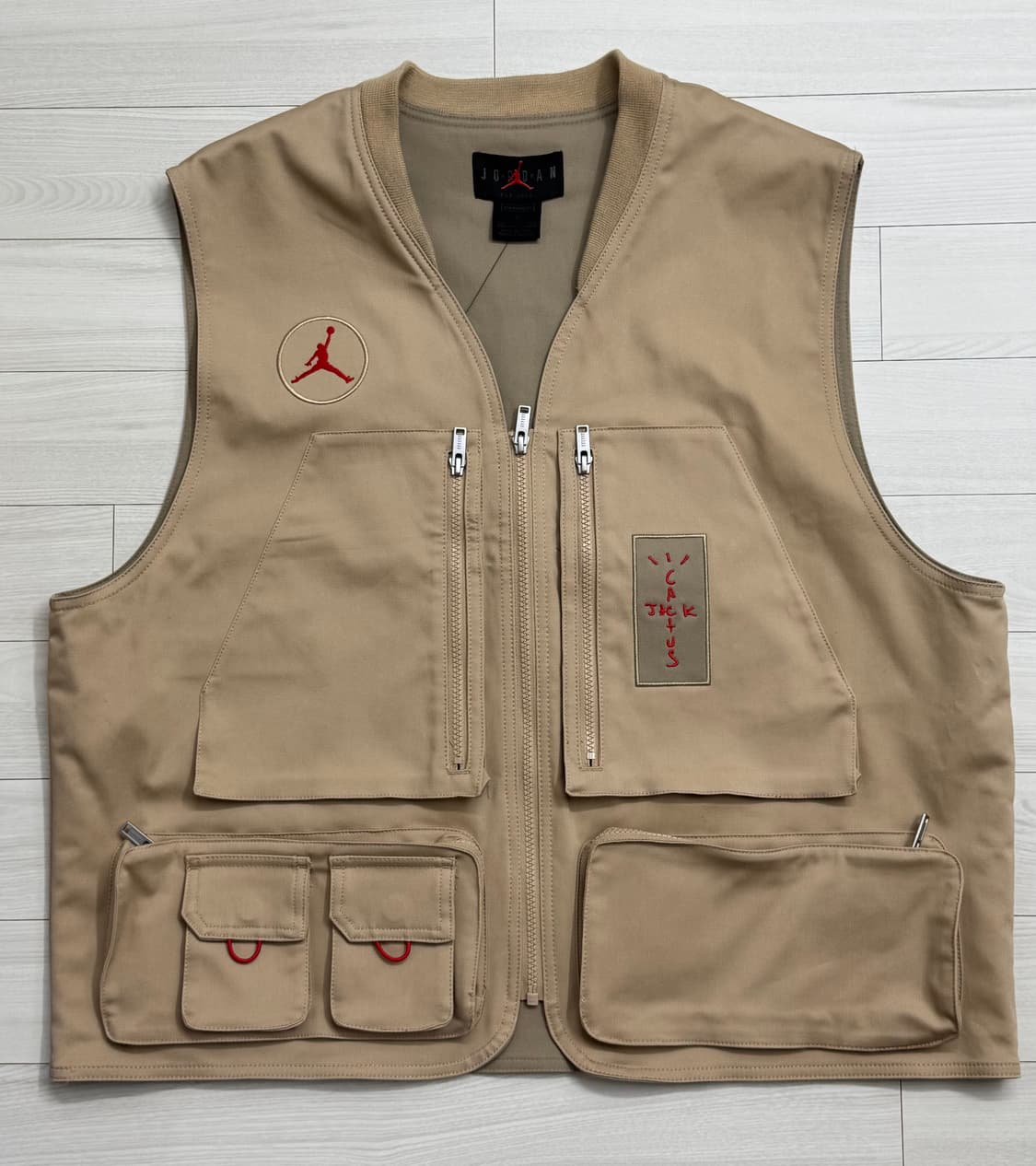 조던 x 트래비스 스캇 콜라보 유틸리티 베스트 3XL 상품이미지1