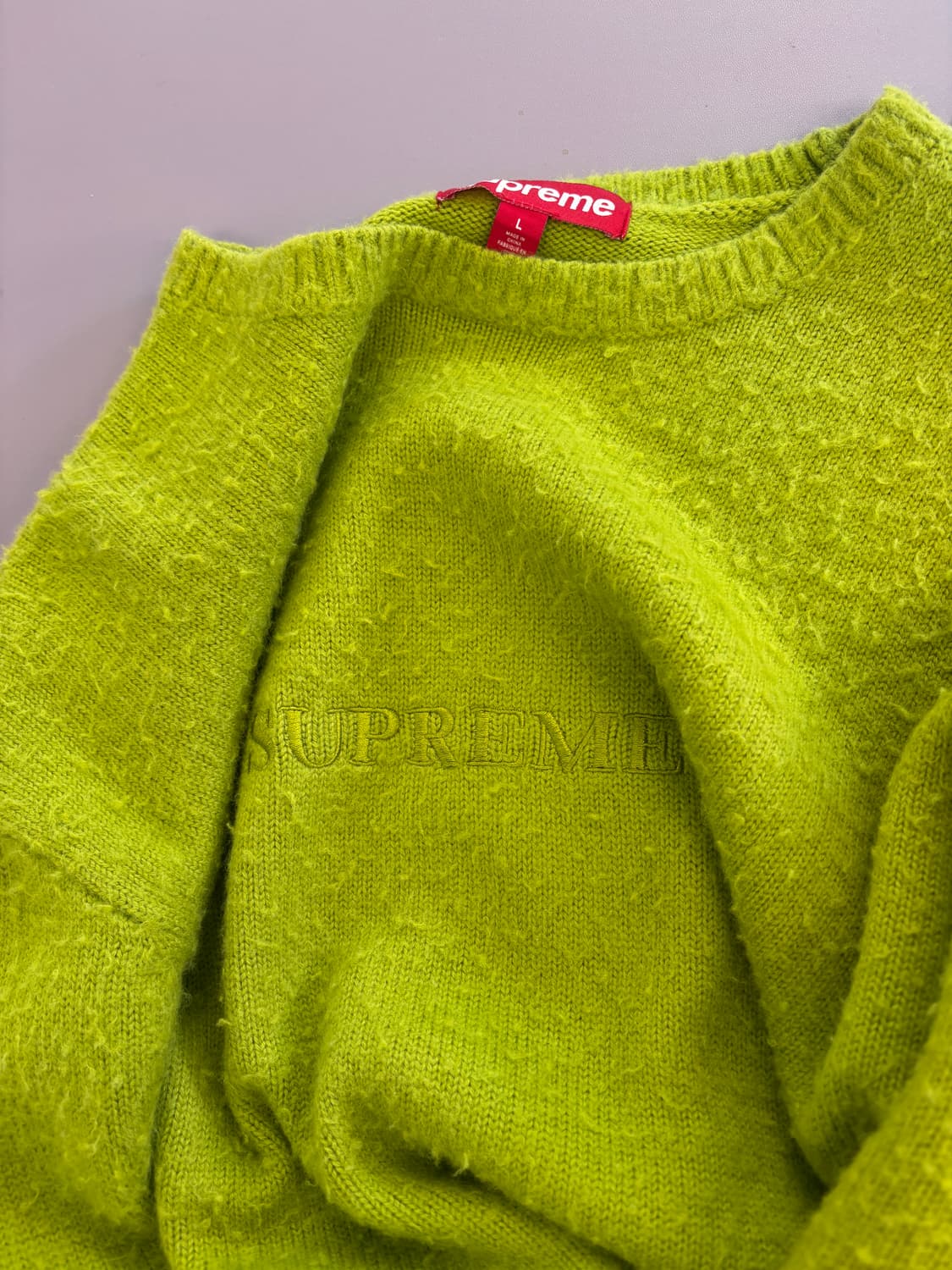 Supreme pilled sweater 상품이미지4
