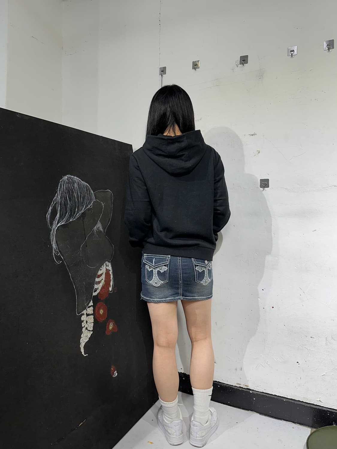 Jpn 일본빈티지 본더치 y2k 후드집업 져지 상품이미지3