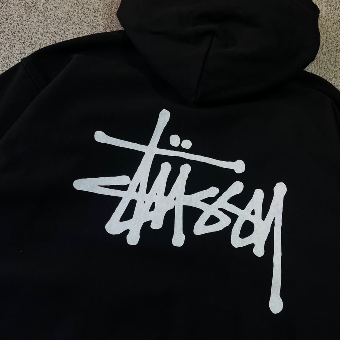 STÜSSY 스투시 빅로고 후드티 상품이미지3