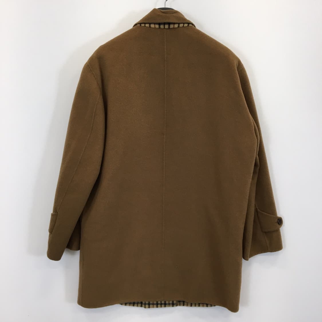 닥스 캐시미어 30% 발마칸 카멜브라운코트 95  상품이미지4