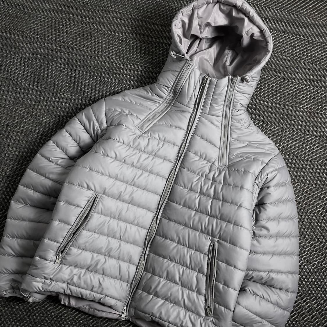 Our room 빈티지 멀티집업 경량 패딩 자켓 y 4224 상품이미지1