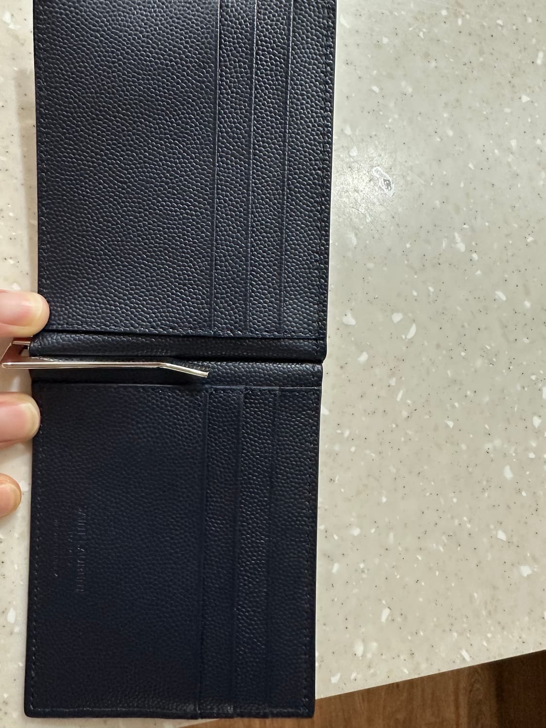 생로랑 머니클립 반지갑 상품이미지3