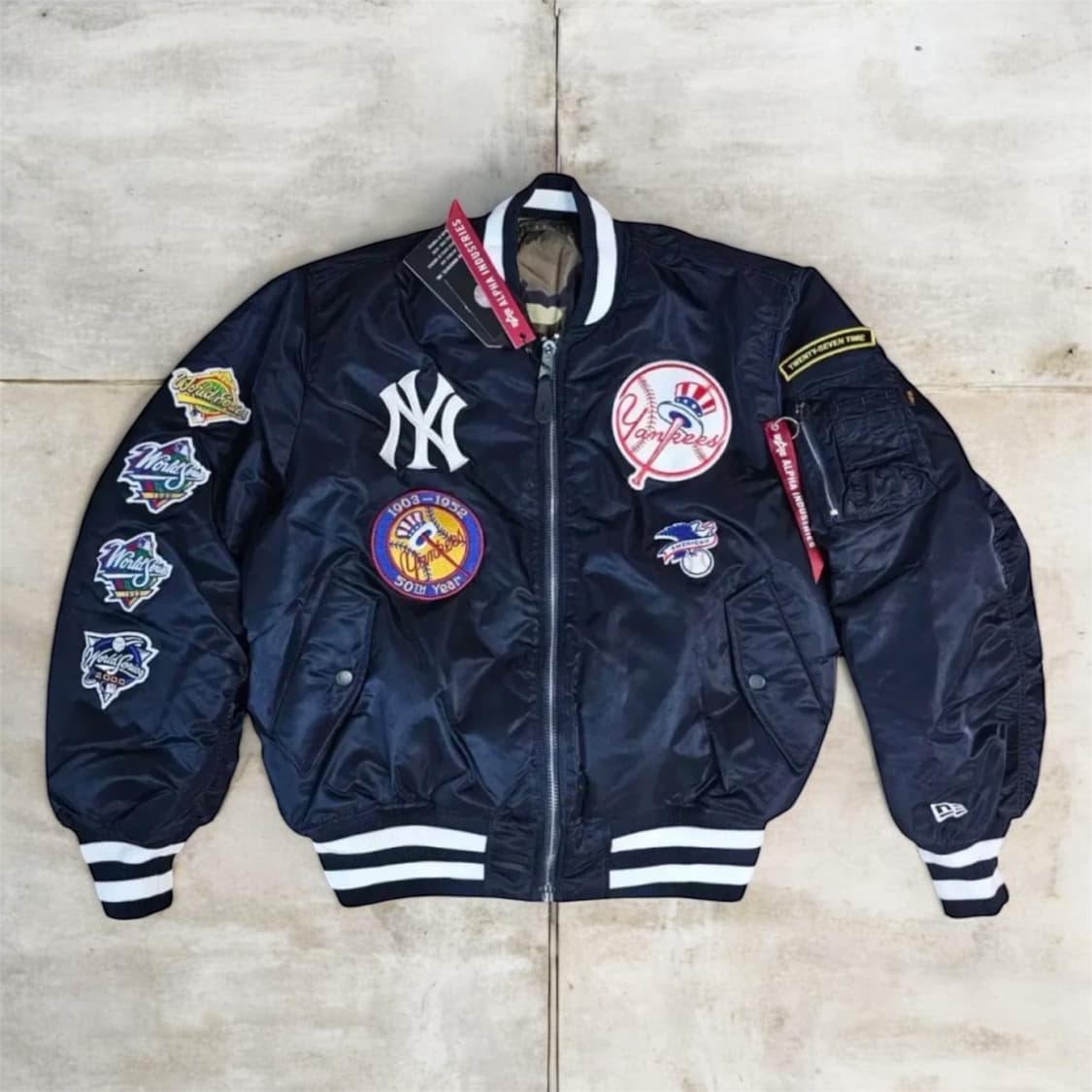 알파인더스트리 X 뉴에라 MA-1 봄버 자켓 상품이미지3