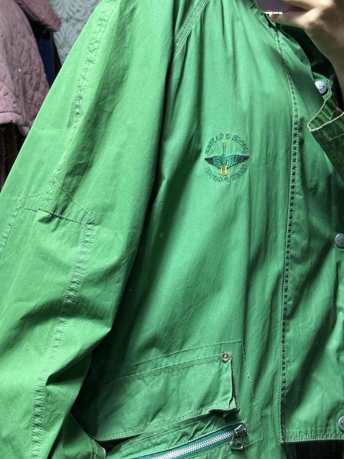 GANDER  프레쉬 그린 바람막이 상품이미지4