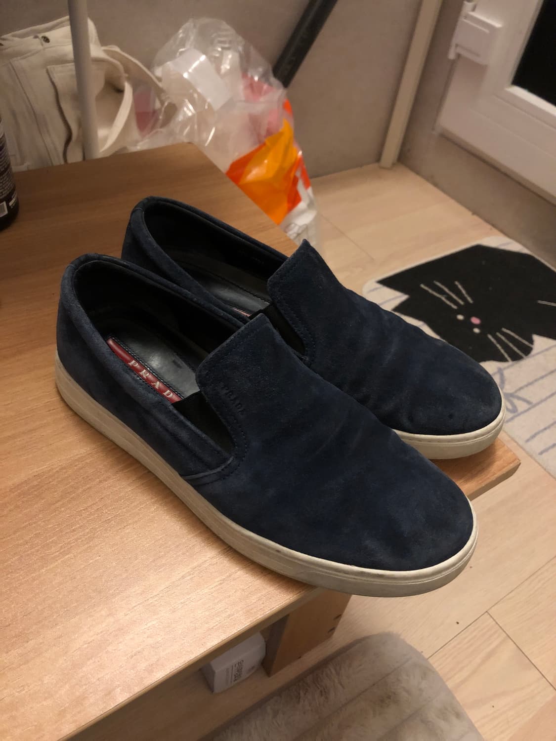 프라다 슬립온 신발 7사이즈 상품이미지1