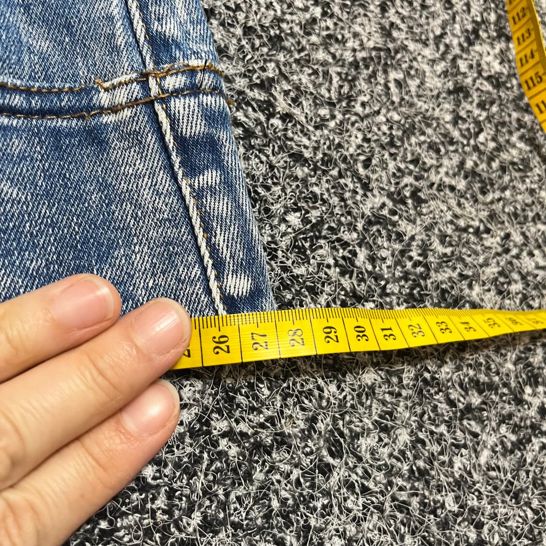 앨리스앤올리비아 데님 부츠컷 상품이미지7